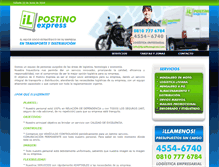 Tablet Screenshot of ilpostinoexpress.com